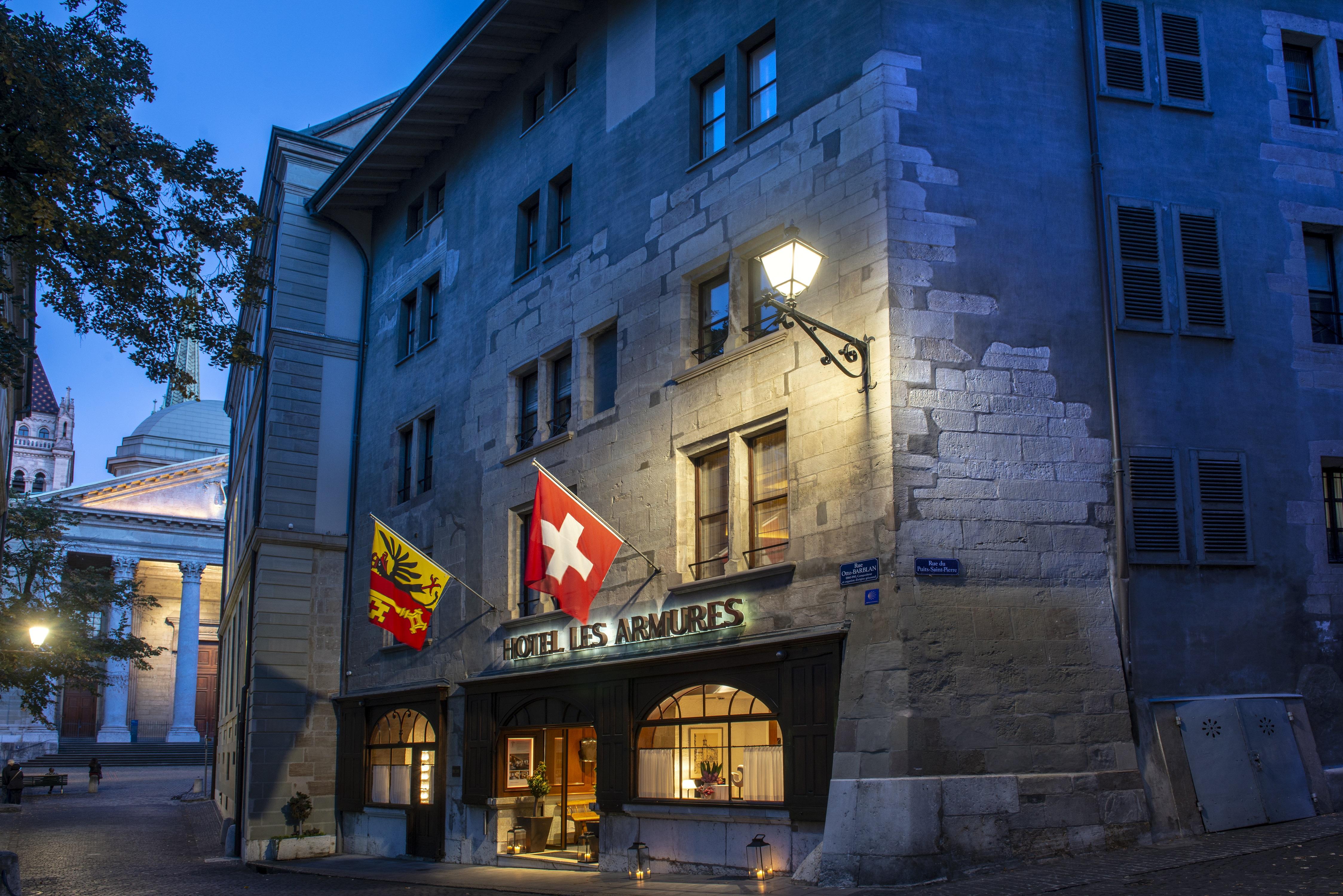Hotel Les Armures Geneva Bagian luar foto